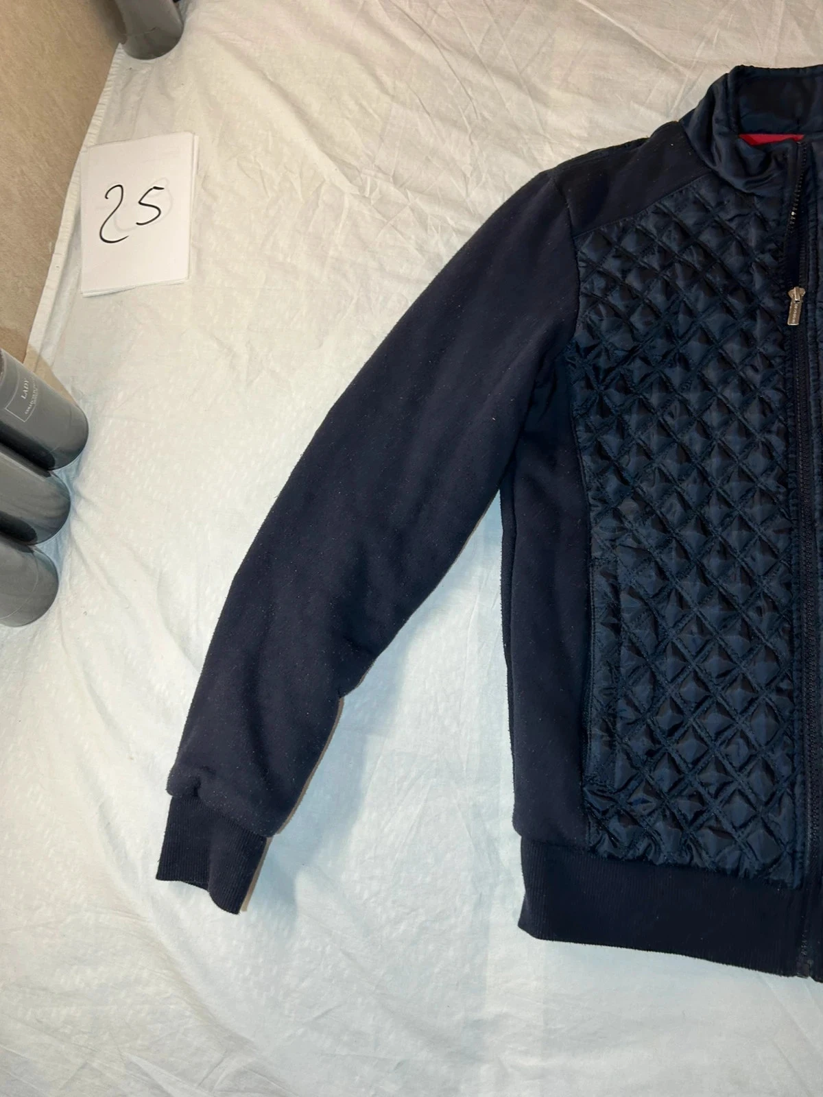 Blauw marine gewatteerd vest Devred – photo 4